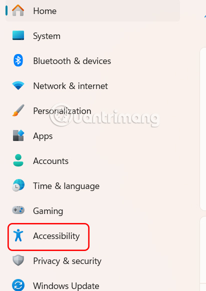 Accessibility Windows 11