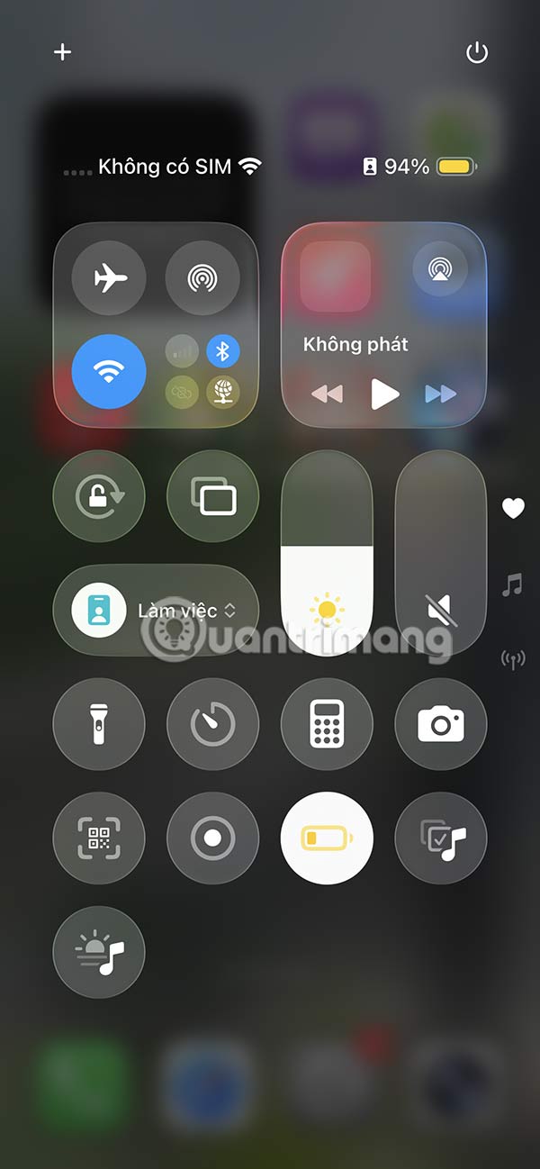 Bật WiFi, Bluetooth