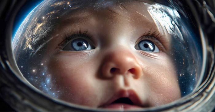 Có thể sinh con ngoài vũ trụ không?