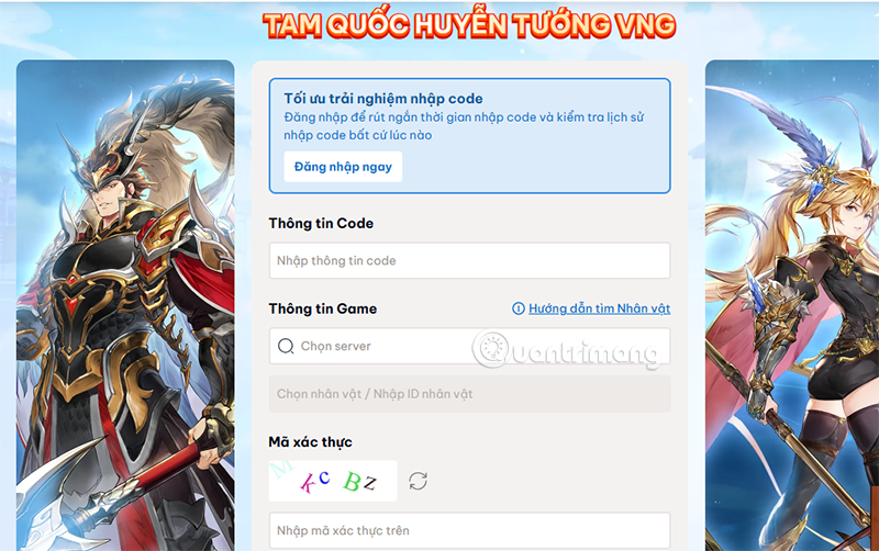 tam quoc huyen tuong code