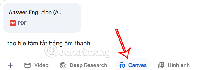 Tải file lên Gemini