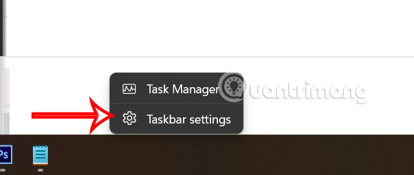 Cài đặt Taskbar