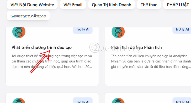 Phát triển chương trình đào tạo