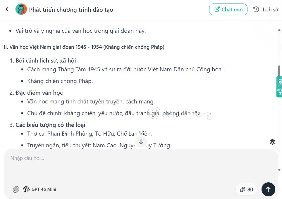 Soạn giáo án AI bằng ChatBotX