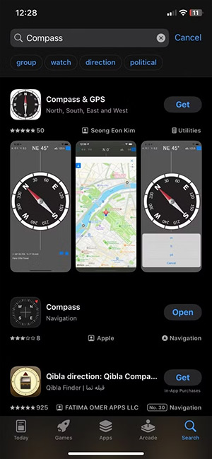 Ứng dụng Compass