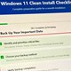 Thực hiện theo danh sách kiểm tra này trước khi cài đặt "sạch" Windows 11!