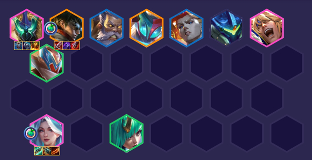 doi hinh manh nhat dtcl