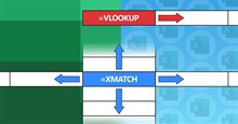 Tìm hiểu về XMATCH: Hàm Excel thông minh hơn VLOOKUP rất nhiều