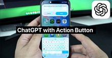 Cách mở ChatGPT bằng nút hành động trên iPhone