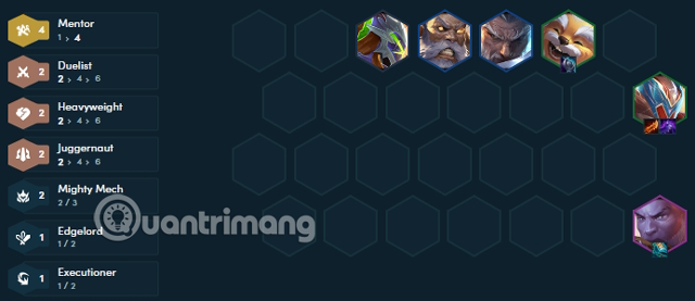 đội hình mạnh dtcl