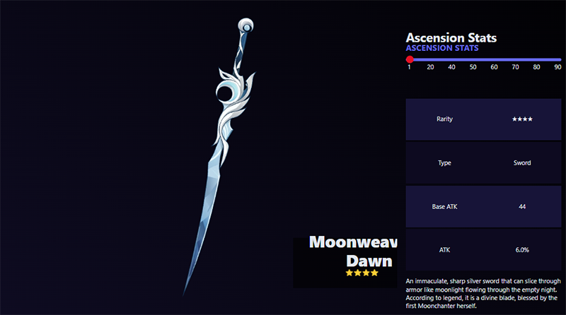 vũ khi genshin impact 6.0