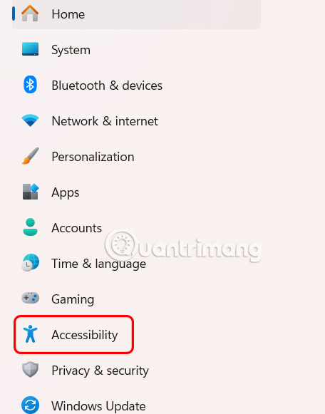 Accessibility Windows