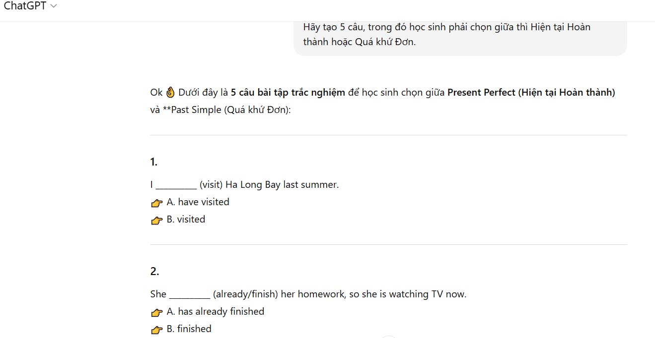 Luyện ngữ pháp tiếng Anh