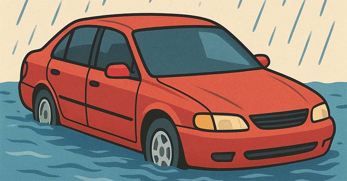 Ô tô bị thủy kích