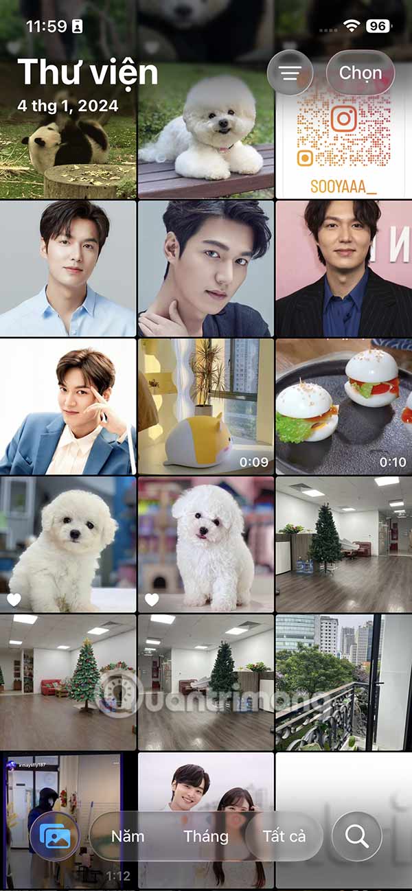 Lật nhiều ảnh trên iPhone