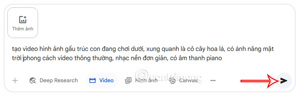 Tạo video AI bằng Veo 3