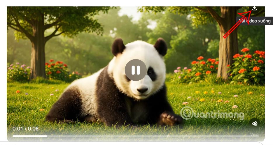 Tải video AI bằng Veo 3