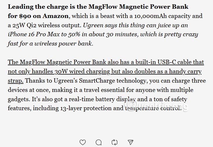 Văn bản đính kèm trên Threads PC