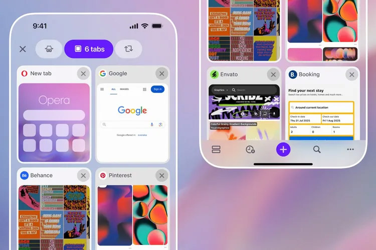 Nâng cấp quản lý tab Opera One