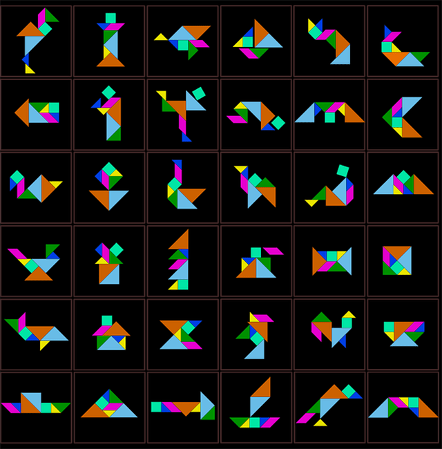 mẹo giải tangram 