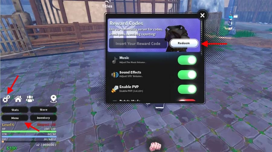 Đổi code Jujutsu Seas