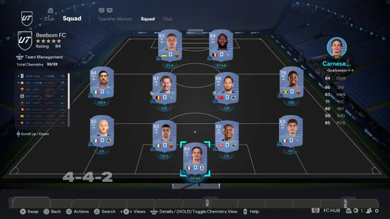 fc 26 online squad