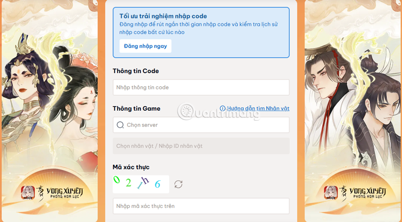 code vong xuyen phong hoa luc