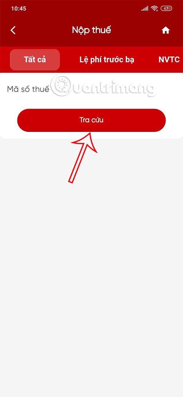 Tra cứu thuế đất cần nộp