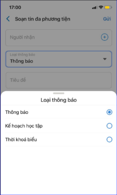 Gửi tin nhắn đa phương tiện trên eNetViet