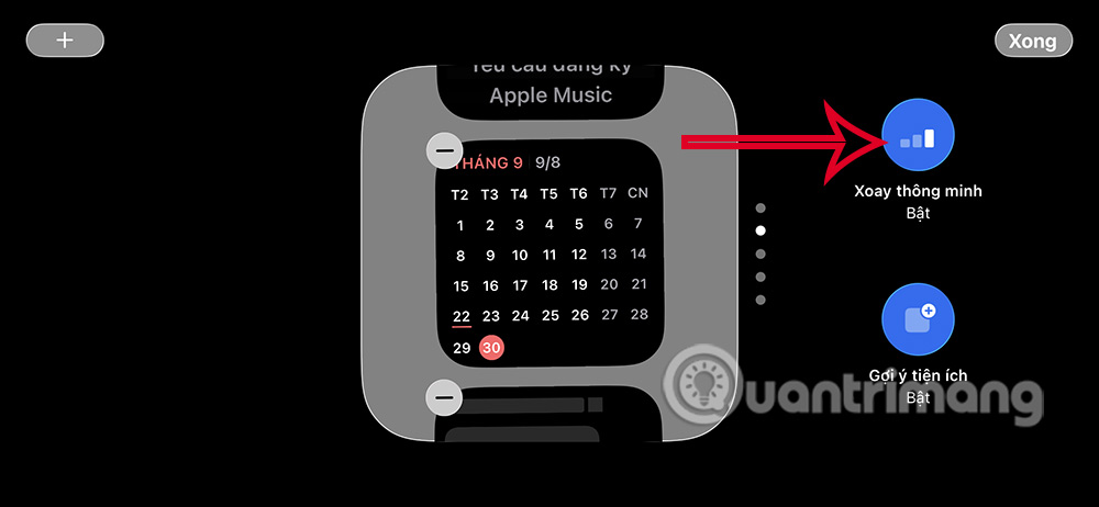 Bật Xoay thông minh chế độ StandBy iPhone