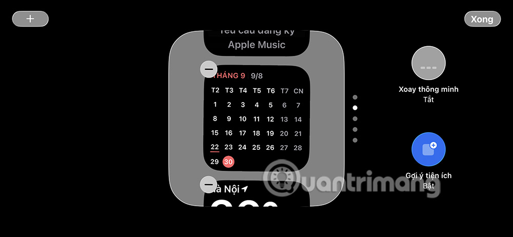 Xoay thông minh chế độ StandBy iPhone