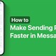 Hướng dẫn tăng tốc gửi ảnh trong tin nhắn iPhone