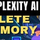Cách quản lý bộ nhớ lưu trữ trong Perplexity AI
