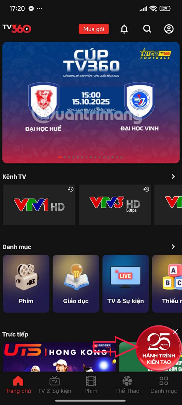 Ưu đãi 25 năm sinh nhật Viettel