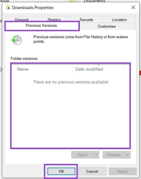Lấy lại tệp đã xóa bởi Windows Defender