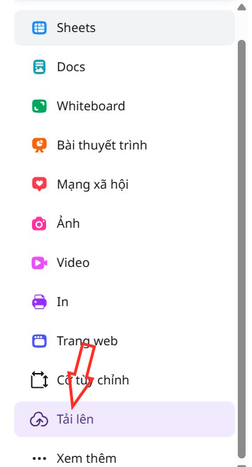 Tải danh sách làm thiệp mời