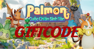 Hướng dẫn nhập code Palmon Cuộc Chiến Sinh Tồn