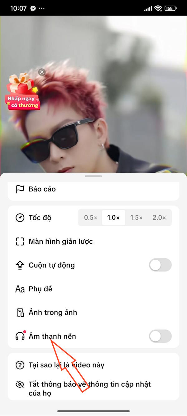 Âm thanh nền TikTok