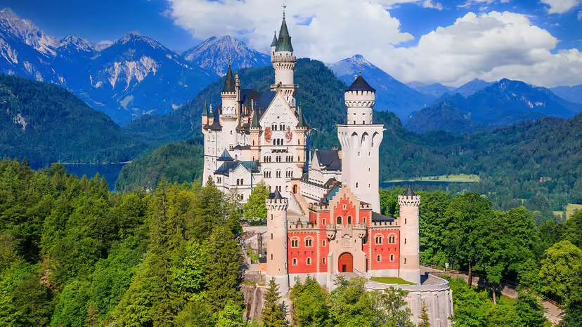 Lâu đài đẹp nhất Châu Âu