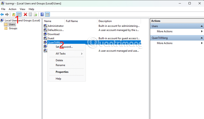 hướng dẫn đổi mk win 11