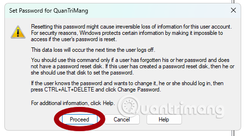 hướng dẫn đổi mk win 11