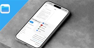 Cách đặt ứng dụng mở file mặc định trên iPhone