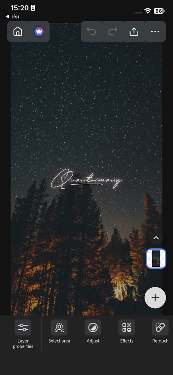 Ứng dụng mặc định mở ảnh