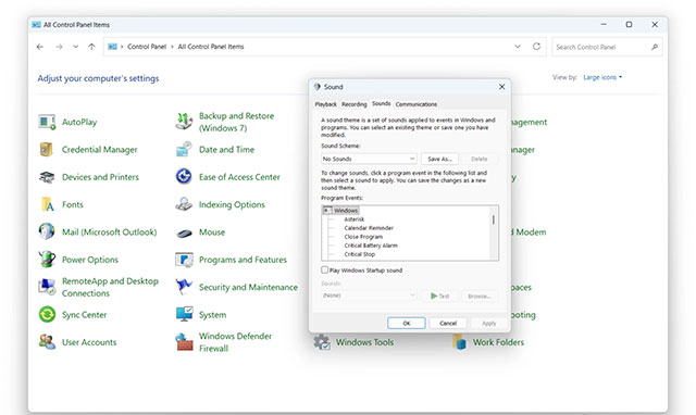 Âm thanh hệ thống