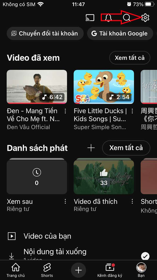 YouTube iPhone 