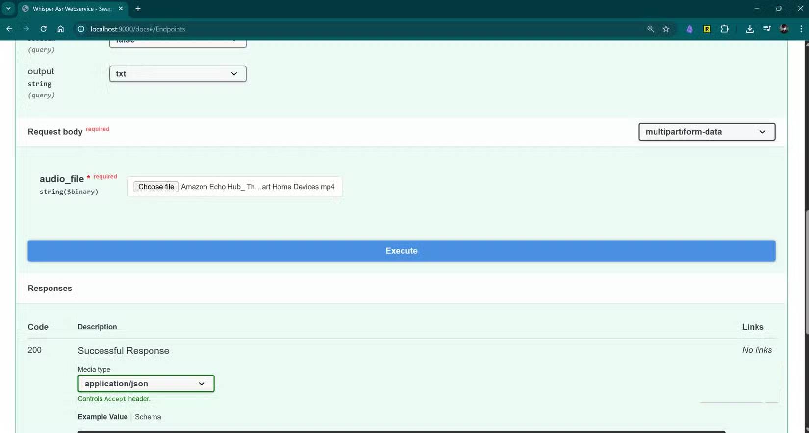 Bài kiểm tra phiên âm ngắn bằng file video