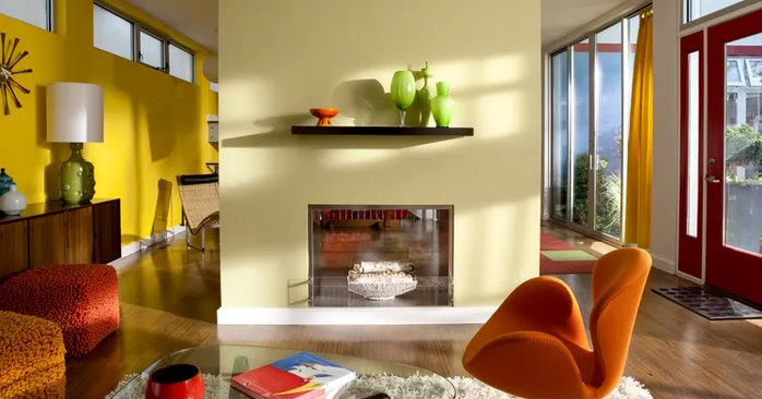 Không nên sơn màu gì cho phòng khách