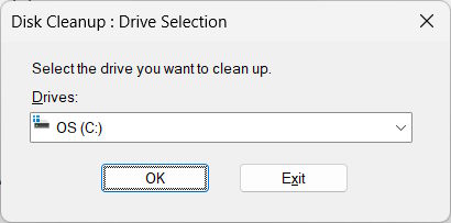 Disk Cleanup