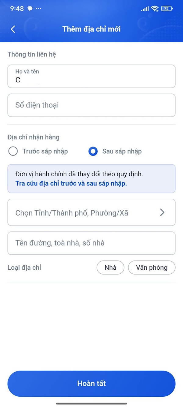 Đặt đơn hàng trên Nhà thuốc Long Châu