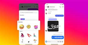 Cách thả sticker cảm xúc tin nhắn Instagram